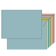 Enveloppes Administratives Bleu-clair 114x162 fermeture par bande adhésive sans impression
