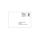 Enveloppes retour pré-affranchies + émargement standard 114x162