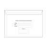 Enveloppes retour pré-affranchies + émargement standard 162x229 COMITE SOCIAL ET ECONOMIQUE