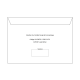 Enveloppes retour pré-affranchies + émargement personnalisé 162x229 - COMITE SOCIAL ET ECONOMIQUE