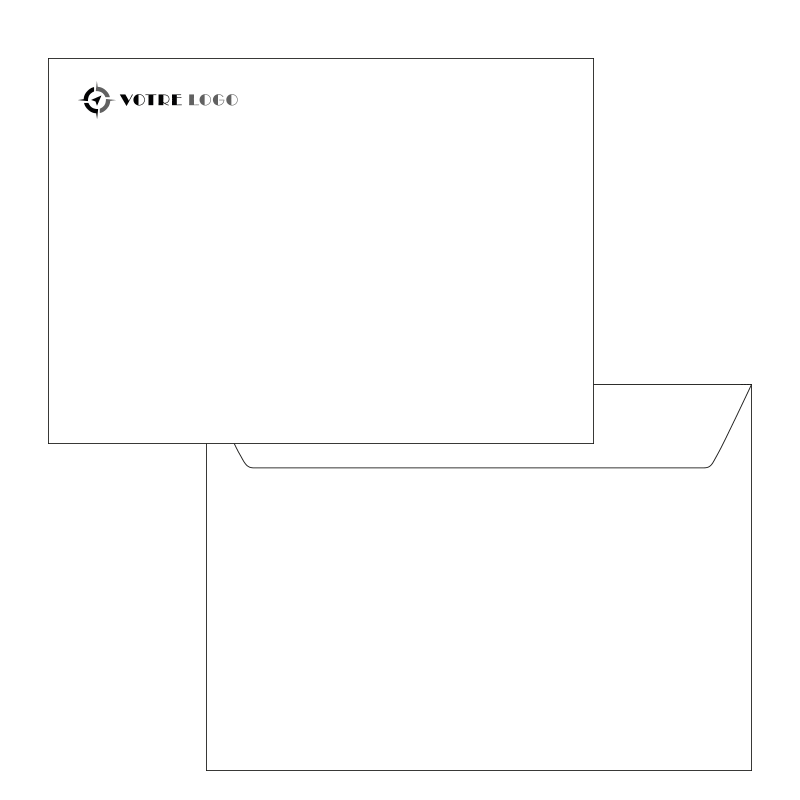 Enveloppe personnalisée 162x229 C5