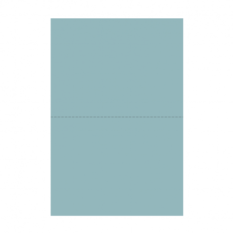 Bulletins de vote A5 - Bleu clair