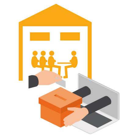 Vote électronique assemblée copropriétaires