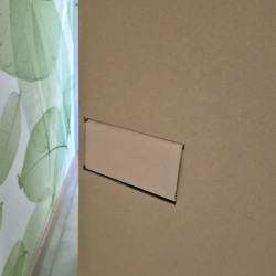 finition tablette isoloir de vote carton PMR