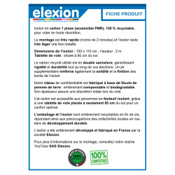Fiche info Isoloir PMR