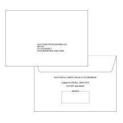 Retour personnalisé avec émargement - RB6P