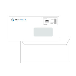 Enveloppe préaffranchie personnalisée 110x220 DL à fenêtre