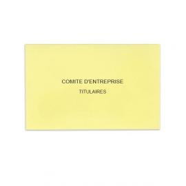 Comité d'Entreprise Jaune Clair