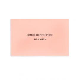 Enveloppes Comité d'Entreprise Rose Clair (50 env.)