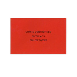 Comité d'Entreprise Rouge