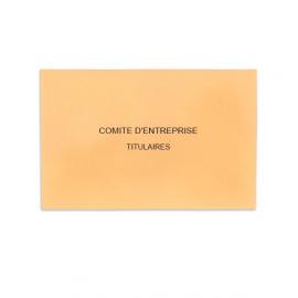 Enveloppes Comité d'Entreprise Saumon (50 env.)