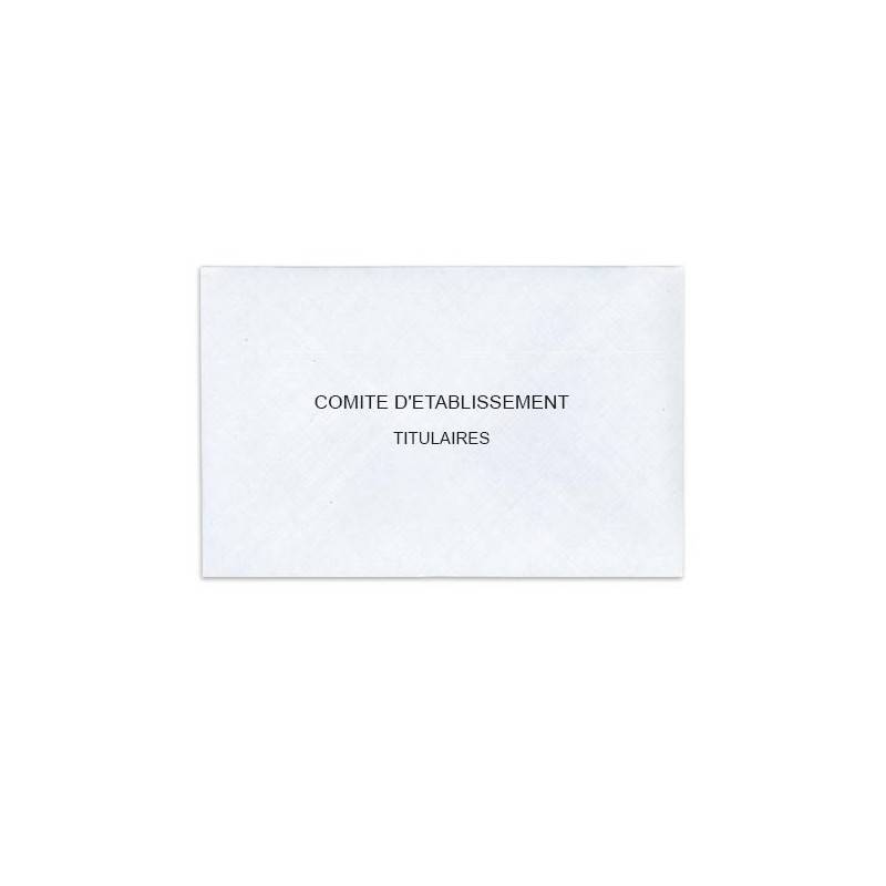 Comité d'Etablissement Blanc