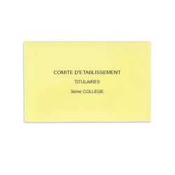 Comité d'Etablissement Jaune Clair