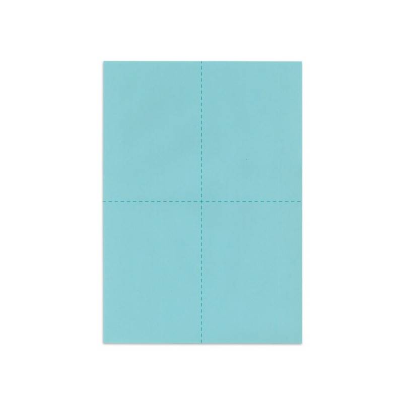 Bulletins de vote A6 - Bleu clair