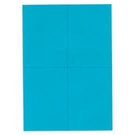 Bulletins de vote A6 - Bleu vif