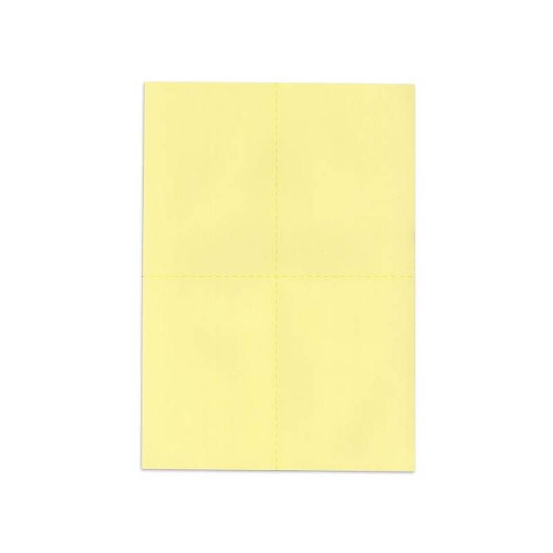 Bulletins de vote A6 - Jaune clair Bulletins de vote A6 - Jaune clair