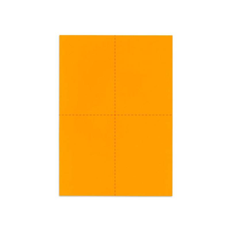 Bulletins de vote A6 - Orange