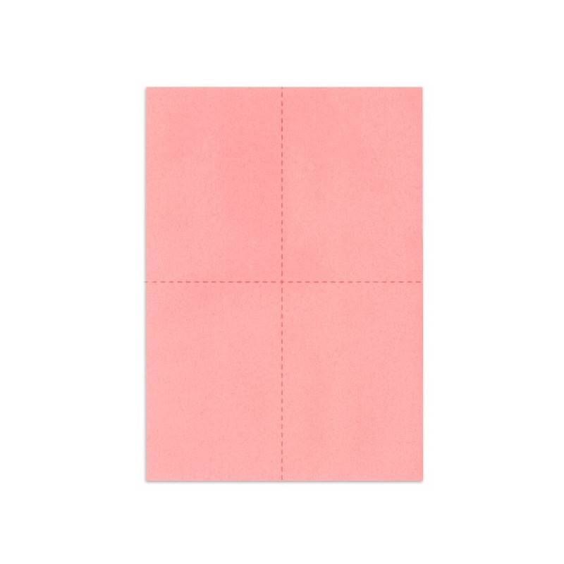 Bulletins de vote A6 - Rose vif