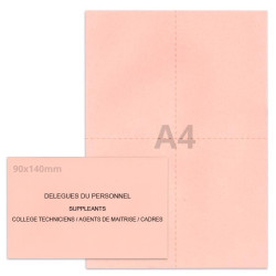 Kit élection rose clair