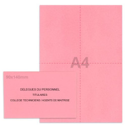 Kit élection rose vif