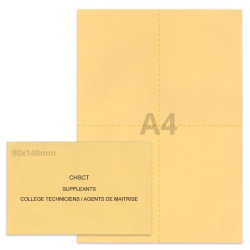 Kit élection chsct beige