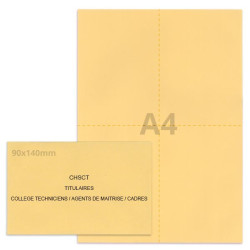 Kit élection chsct beige