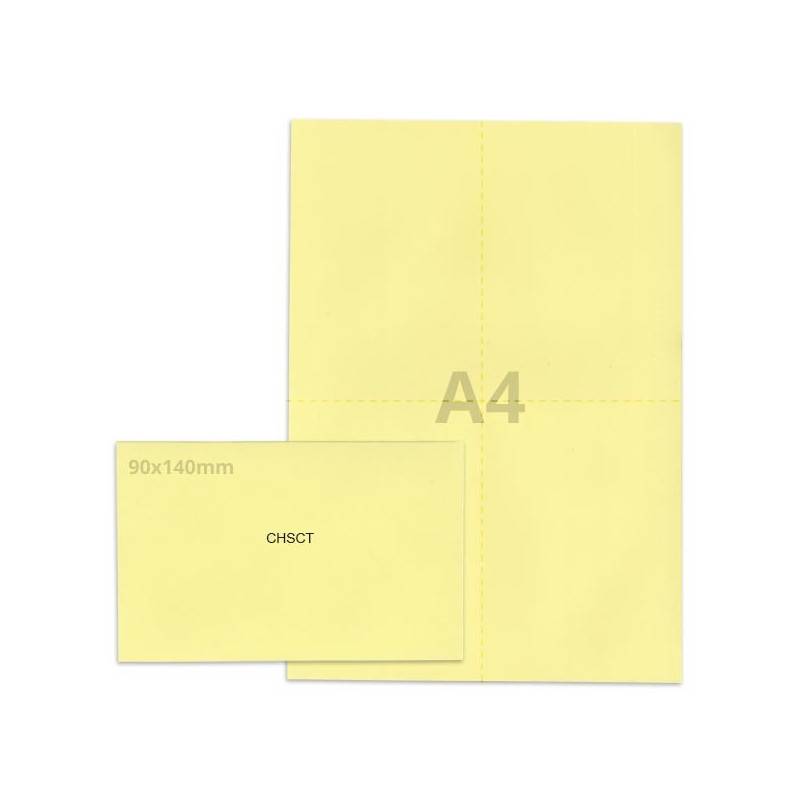 Kit élection chsct jaune clair