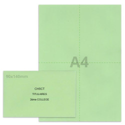 Kit élection chsct vert clair