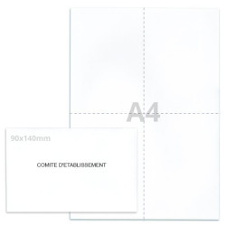 Kit élection comité d'établissement blanc