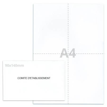 Kit élection comité d'établissement blanc