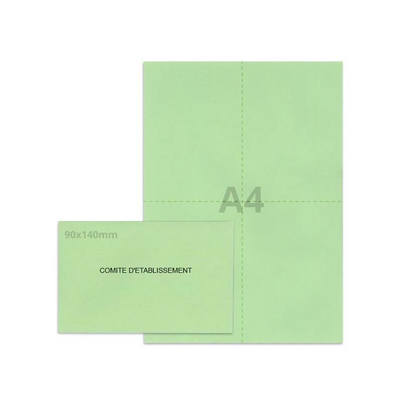 Kit élection comité d'établissement vert clair