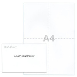 Kit élection comité d'entreprise blanc