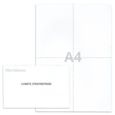 Kit élection comité d'entreprise blanc