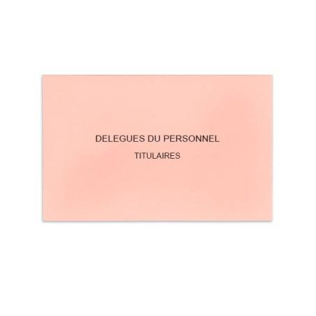 Délégués du Personnel Rose Clair