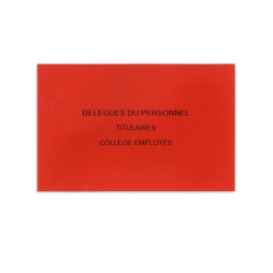 Délégués du Personnel Rouge