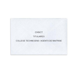 CHSCT blanc