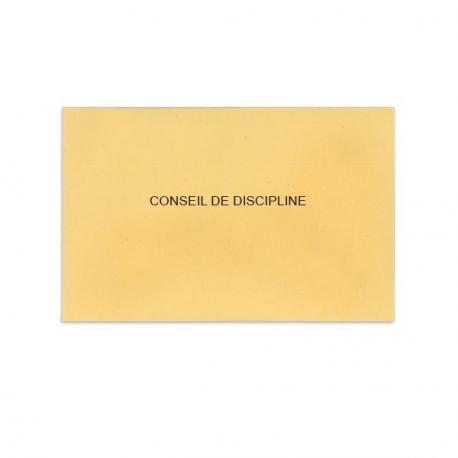 Conseil de discipline beige