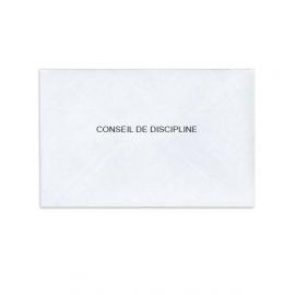 Conseil de discipline blanc (50 env.)