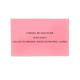 Conseil de discipline rose vif