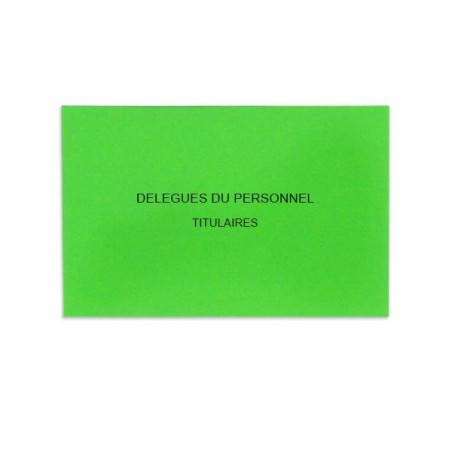 Délégués du Personnel Vert Vif