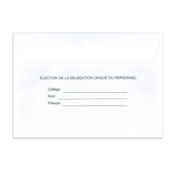 Enveloppes d'identification personnalisable