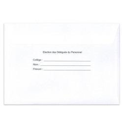 Enveloppes d'identification standard