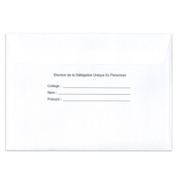 Enveloppes d'identification standard