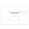 Enveloppes d'émargement personnalisable