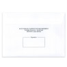 Enveloppes d'émargement personnalisable