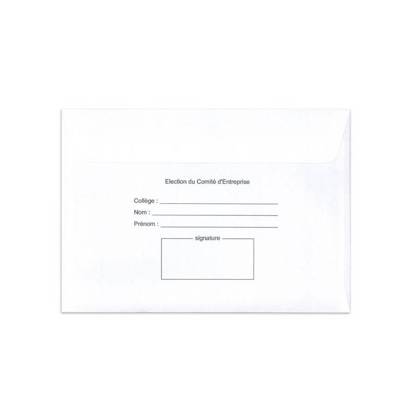 Enveloppes d'émargement - E3S Enveloppes d'émargement - E3S