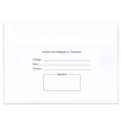 Enveloppes d'émargement - E3S