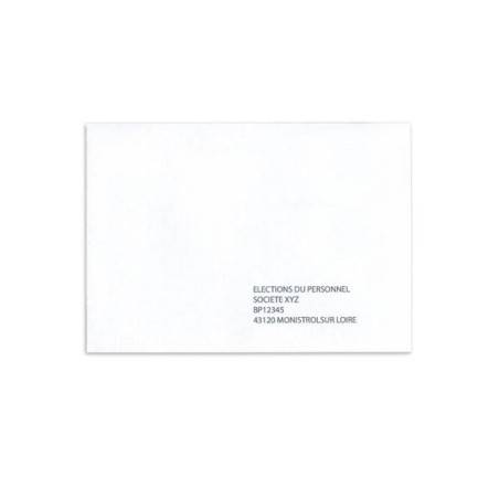 Enveloppes de retour 114x162 - RN6