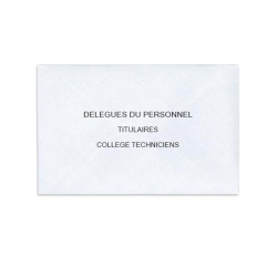 Délégués du Personnel Blanc