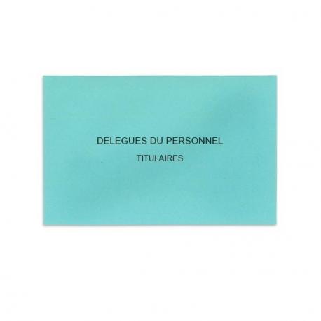 Délégués du Personnel Bleu Clair